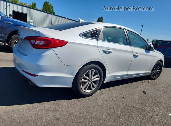 5NPE24AF5GH356791 2016 HYUNDAI SONATA White უკანა მარჯვენა