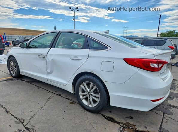 5NPE24AF5GH368066 2016 HYUNDAI SONATA White Задня ліва чверть