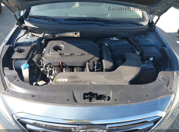 5NPE24AF5GH369718 2016 HYUNDAI SONATA Blue Հետևի տեսք