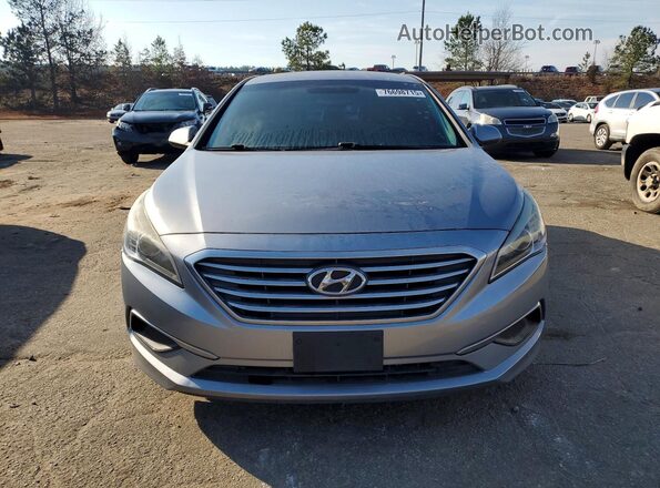5NPE24AF5GH372473 2016 HYUNDAI SONATA Silver Вид спереду