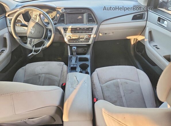 5NPE24AF5GH377219 2016 HYUNDAI SONATA White Widok wnętrza 360 stopni
