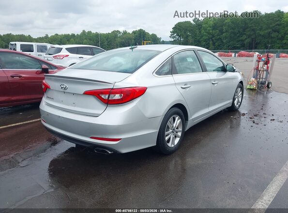 5NPE24AF5GH387734 2016 HYUNDAI SONATA Silver Tył prawy