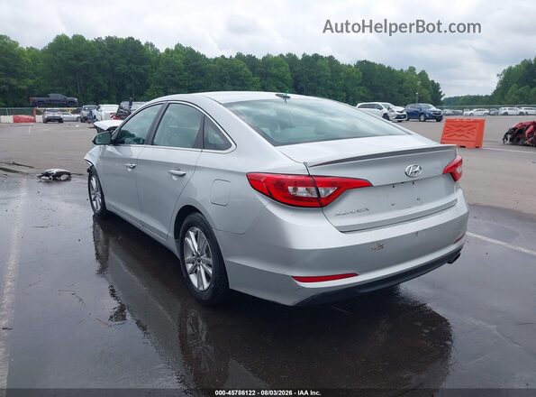 5NPE24AF5GH387734 2016 HYUNDAI SONATA Silver Tył lewy