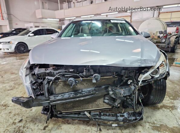 5NPE24AF5HH460733 2017 HYUNDAI SONATA Silver Front view
