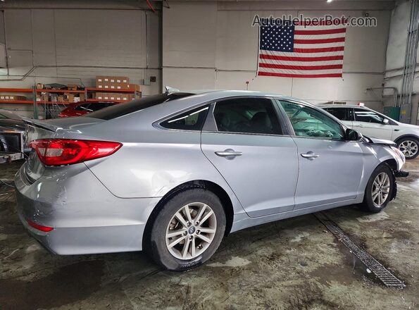 5NPE24AF5HH460733 2017 HYUNDAI SONATA Silver Rear right