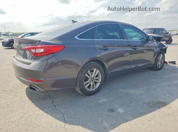 5NPE24AF5HH463356 2017 HYUNDAI SONATA Gray Tył prawy