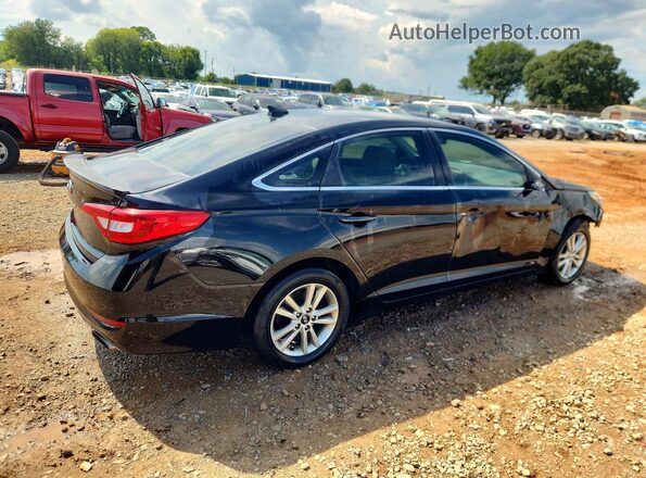 5NPE24AF5HH476950 2017 HYUNDAI SONATA Black Rear right