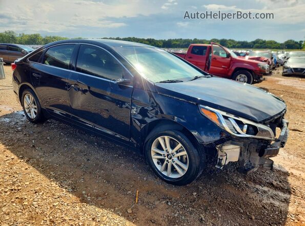 5NPE24AF5HH476950 2017 HYUNDAI SONATA Black Front right