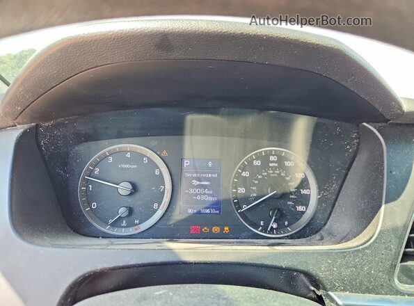 5NPE24AF5HH476950 2017 HYUNDAI SONATA Black Instrument cluster view