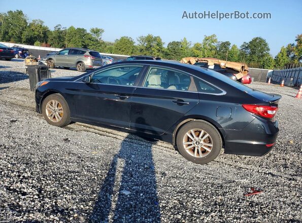 5NPE24AF5HH490024 2017 HYUNDAI SONATA Черный Передняя правая четверть