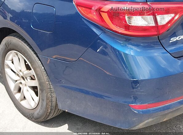 5NPE24AF5HH491321 2017 HYUNDAI SONATA Blue 