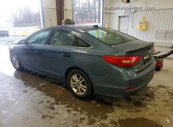 5NPE24AF5HH496051 2017 HYUNDAI SONATA Blue Trasero izquierdo