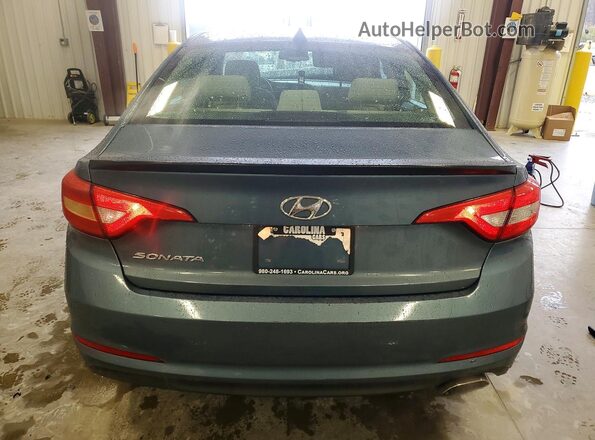 5NPE24AF5HH496051 2017 HYUNDAI SONATA Blue Vista trasera