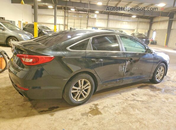 5NPE24AF5HH524415 2017 HYUNDAI SONATA Black Հետևի աջ
