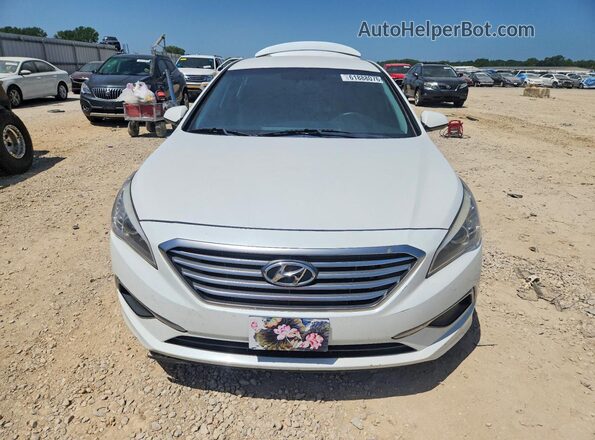 5NPE24AF5HH548102 2017 HYUNDAI SONATA White Vista frontal
