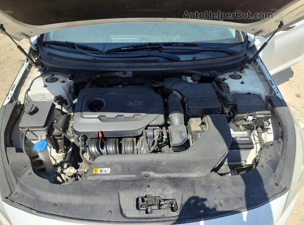 5NPE24AF5HH548102 2017 HYUNDAI SONATA White Vista interior trasera