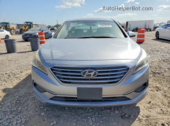 5NPE24AF5HH579026 2017 HYUNDAI SONATA Silver Vista frontal