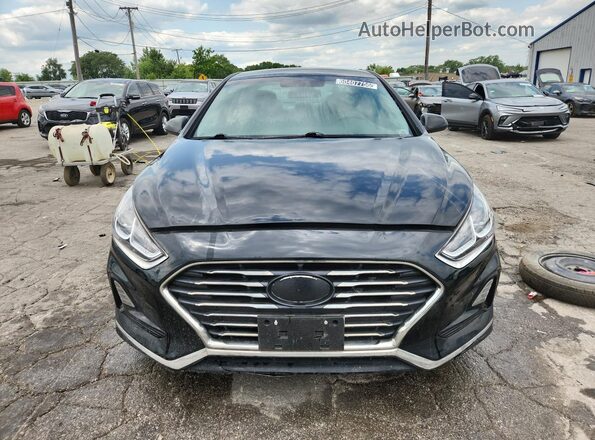 5NPE24AF5JH601984 2018 HYUNDAI SONATA Black 