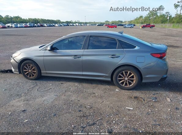 5NPE24AF5JH659576 2018 HYUNDAI SONATA Gray Панорамний вид салону 360°