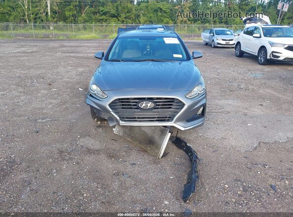 5NPE24AF5JH659576 2018 HYUNDAI SONATA Gray Вид щитка приладів