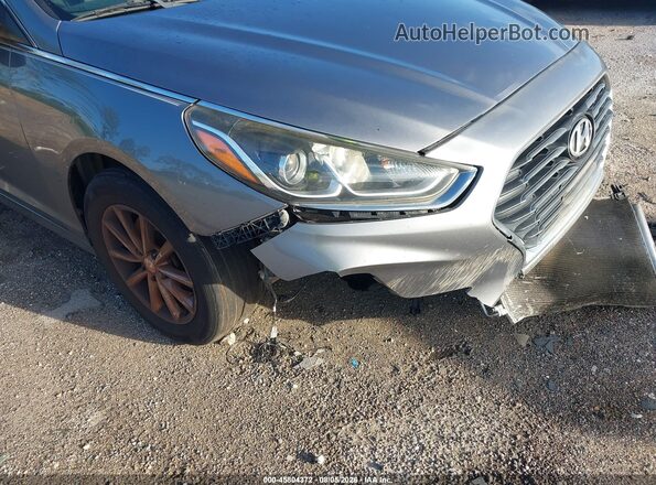 5NPE24AF5JH659576 2018 HYUNDAI SONATA Gray 