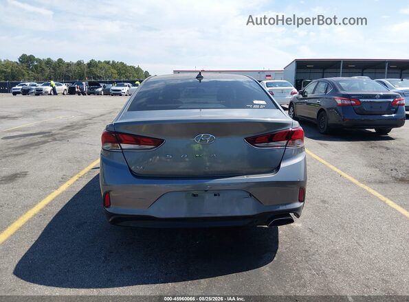 5NPE24AF5JH669475 2018 HYUNDAI SONATA Gray 