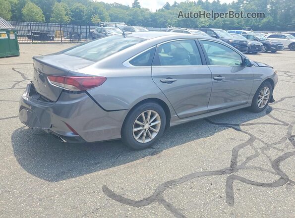 5NPE24AF5JH674000 2018 HYUNDAI SONATA Gray Tył prawy