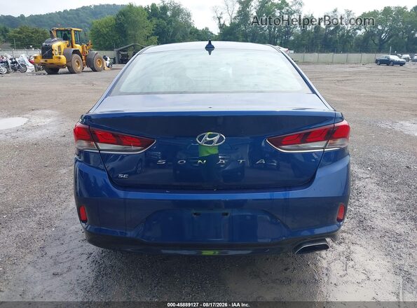 5NPE24AF5JH691752 2018 HYUNDAI SONATA Blue 