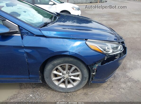 5NPE24AF5JH691752 2018 HYUNDAI SONATA Blue 