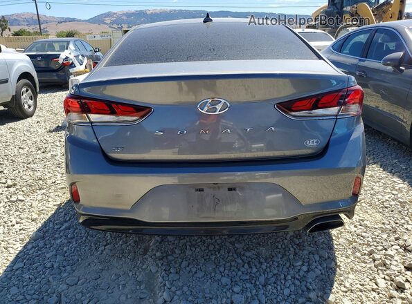5NPE24AF5KH747478 2019 HYUNDAI SONATA Charcoal უკანა ხედი