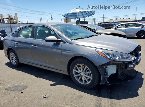 5NPE24AF5KH777533 2019 HYUNDAI SONATA Gray Передня права чверть