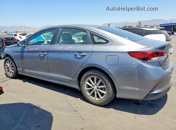 5NPE24AF5KH777533 2019 HYUNDAI SONATA Gray Задня ліва чверть
