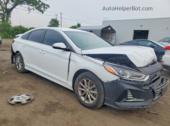 5NPE24AF5KH802639 2019 HYUNDAI SONATA White Front right