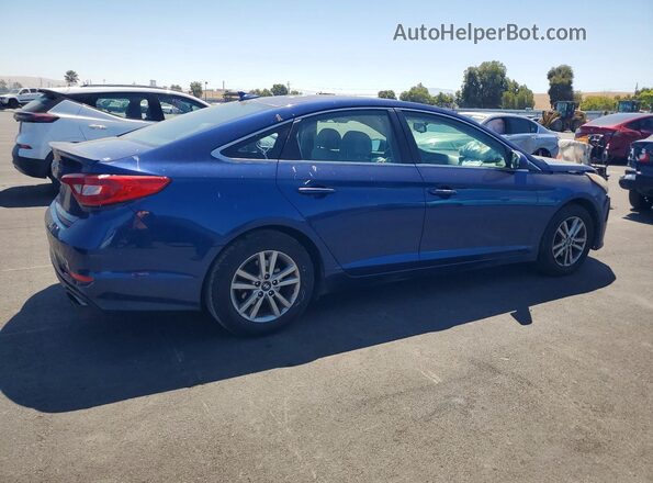 5NPE24AF6GH266355 2016 HYUNDAI SONATA Blue Հետևի աջ