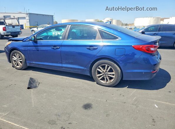 5NPE24AF6GH266355 2016 HYUNDAI SONATA Blue Հետևի ձախ
