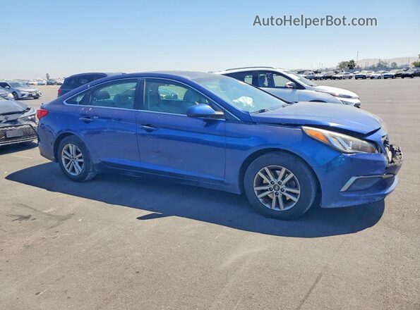 5NPE24AF6GH266355 2016 HYUNDAI SONATA Blue Առջևի աջ