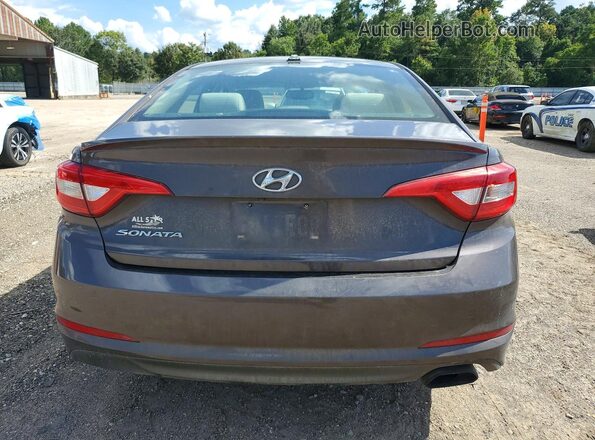 5NPE24AF6GH267974 2016 HYUNDAI SONATA Gray Widok wnętrza z przodu