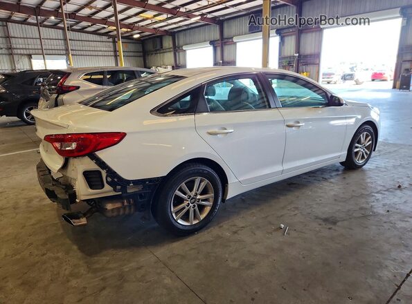 5NPE24AF6GH284404 2016 HYUNDAI SONATA White Задня права чверть