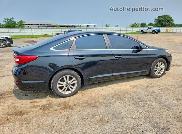 5NPE24AF6GH285665 2016 HYUNDAI SONATA Black Задня права чверть