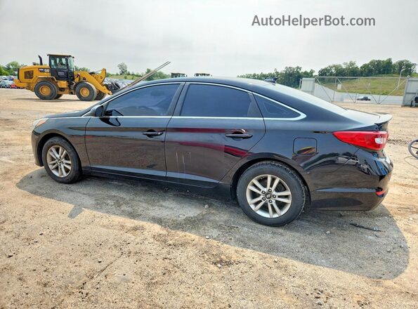 5NPE24AF6GH285665 2016 HYUNDAI SONATA Black Задня ліва чверть