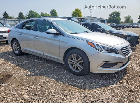 5NPE24AF6GH319538 2016 HYUNDAI SONATA Silver წინა მარჯვენა