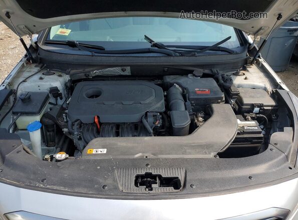 5NPE24AF6GH319538 2016 HYUNDAI SONATA Silver უკანა სალონის ხედი