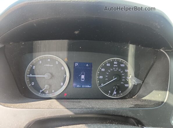 5NPE24AF6GH334041 2016 HYUNDAI SONATA Burgundy Սարքավորումների վահանակի տեսք