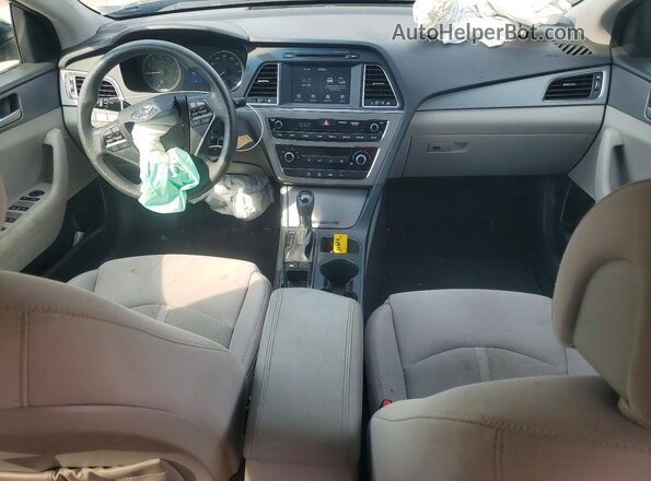 5NPE24AF6GH342415 2016 HYUNDAI SONATA Black წინა პანელის ხედი