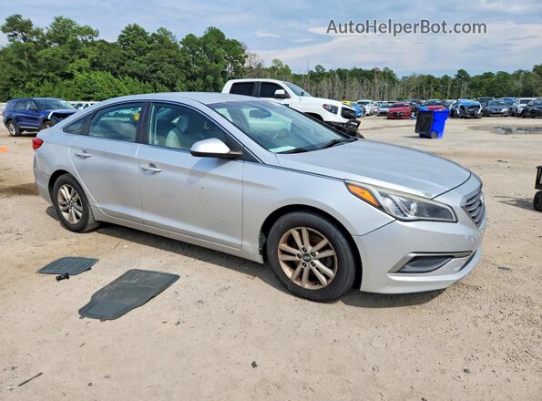 5NPE24AF6GH344701 2016 HYUNDAI SONATA Silver Вид панелі приладів