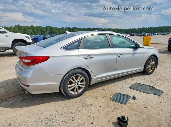 5NPE24AF6GH344701 2016 HYUNDAI SONATA Silver Вид ззаду