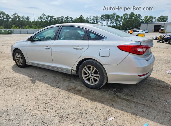 5NPE24AF6GH344701 2016 HYUNDAI SONATA Silver Вид спереду