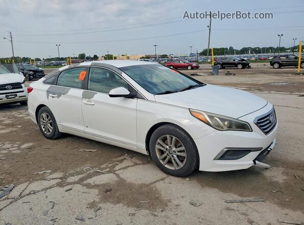 5NPE24AF6GH346917 2016 HYUNDAI SONATA White Առջևի աջ
