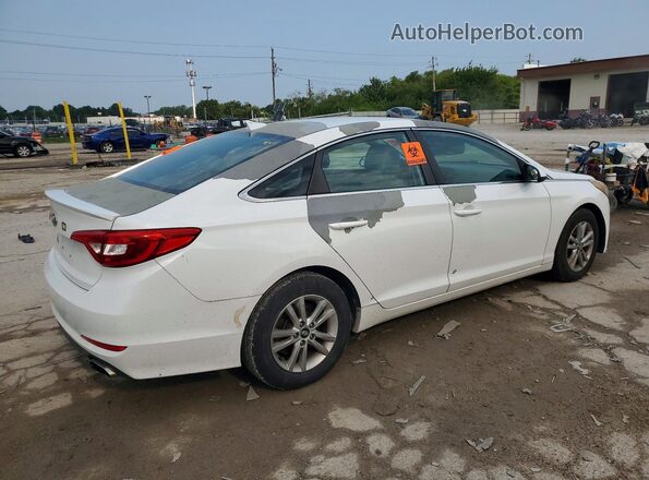 5NPE24AF6GH346917 2016 HYUNDAI SONATA White Հետևի աջ