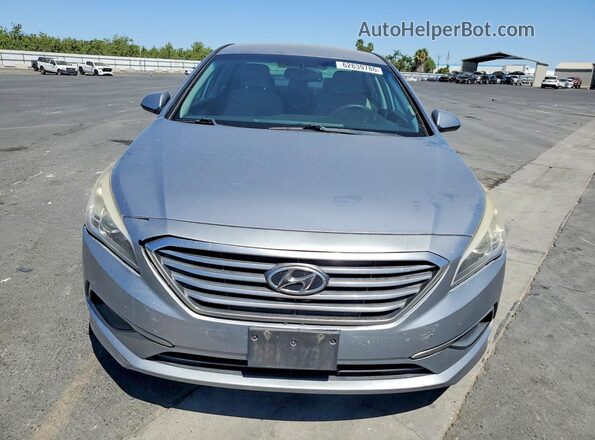 5NPE24AF6GH367041 2016 HYUNDAI SONATA Silver Вид спереду